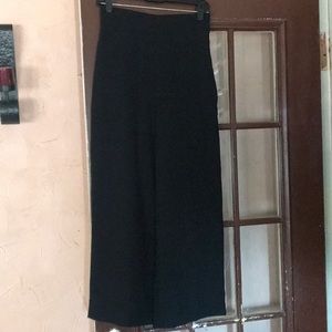 Zara Black High Waist Wide Leg pants